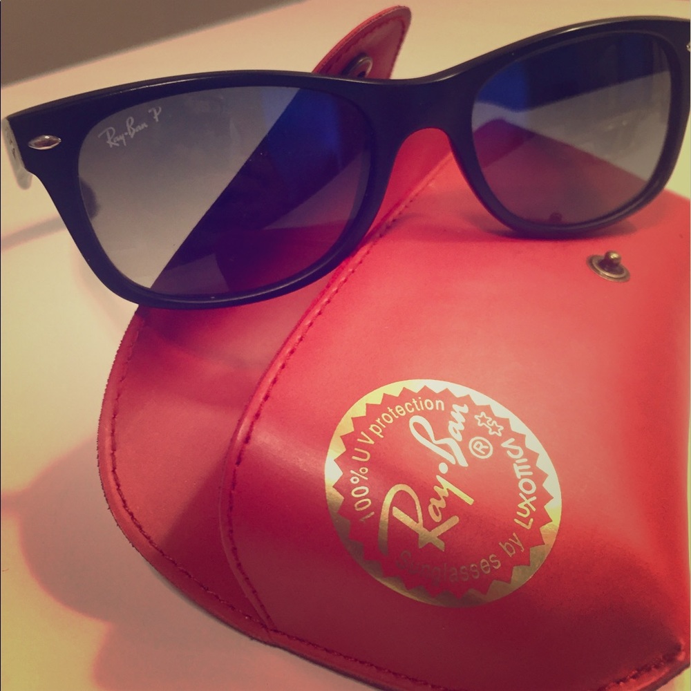 Polarized authentic Ray-Ban Sunglasses