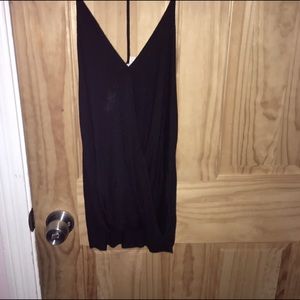 Urban outfitters front wrap tank