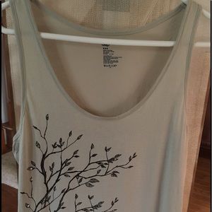 Gap Tan and black tank