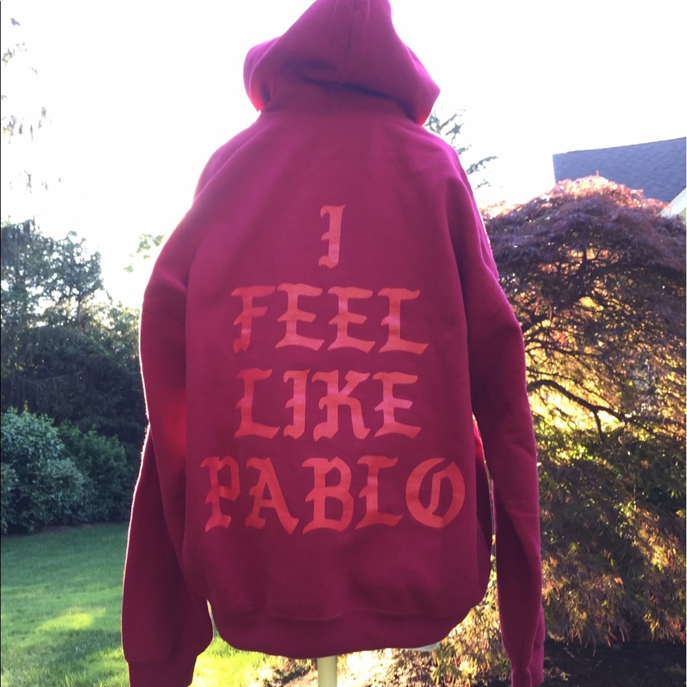 I Feel Like Pablo sweatshirt x free Blackhat gear