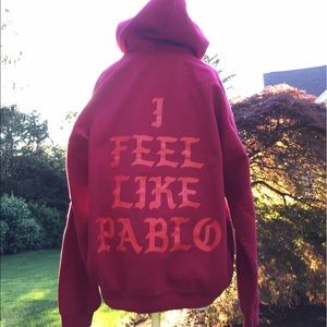 I Feel Like Pablo sweatshirt x free Blackhat gear