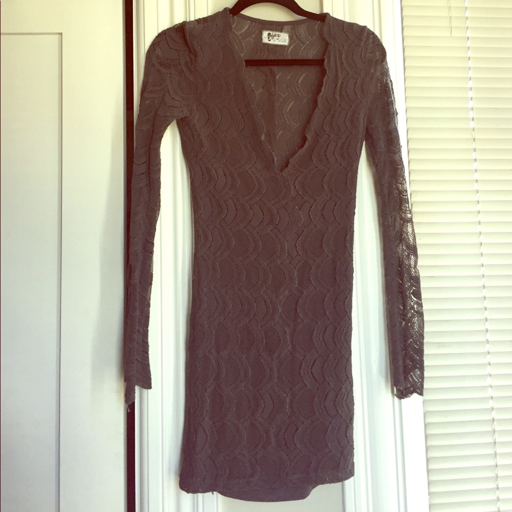 Nightcap scalloped dress