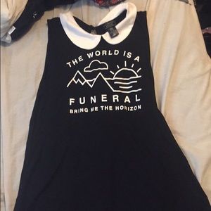 Hot Topic Bring Me The Horizon Blouse Tank