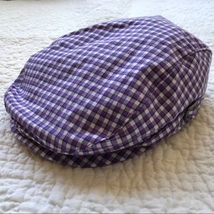 NWT - Janie and Jack Plaid Cap - Boys 4-5