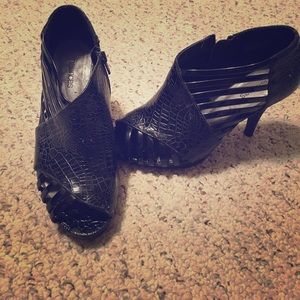 Black heels