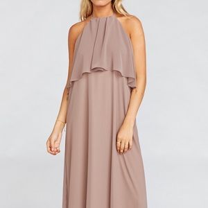 Show Me Your MuMu Aimee Ruffle Maxi Dress