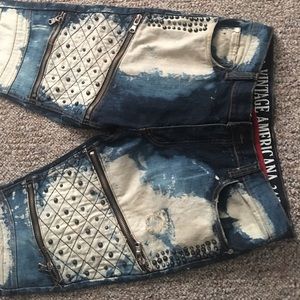 Vintage Americana jewel jeans