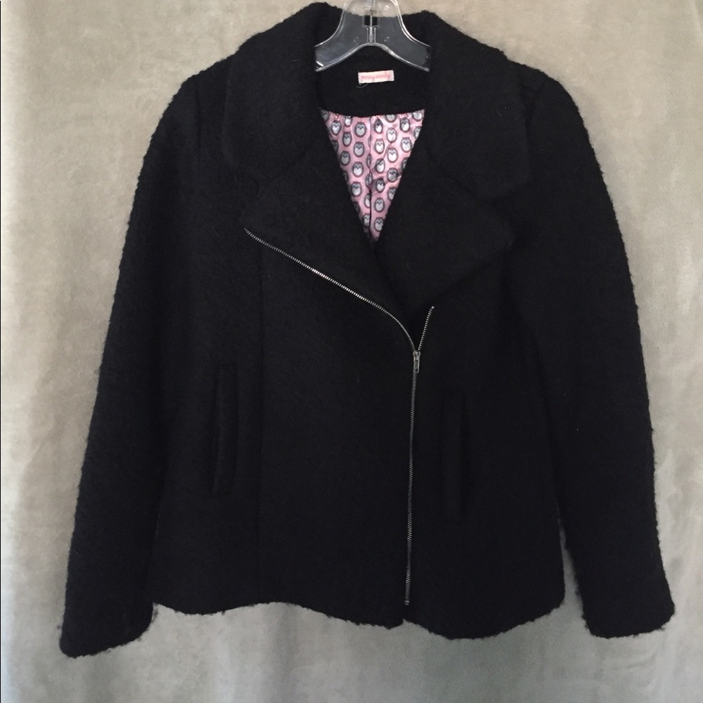 Girls Black Winter Coat