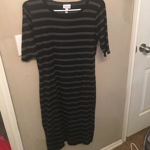 Black & Grey Striped Julia