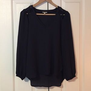 Navy Blouse