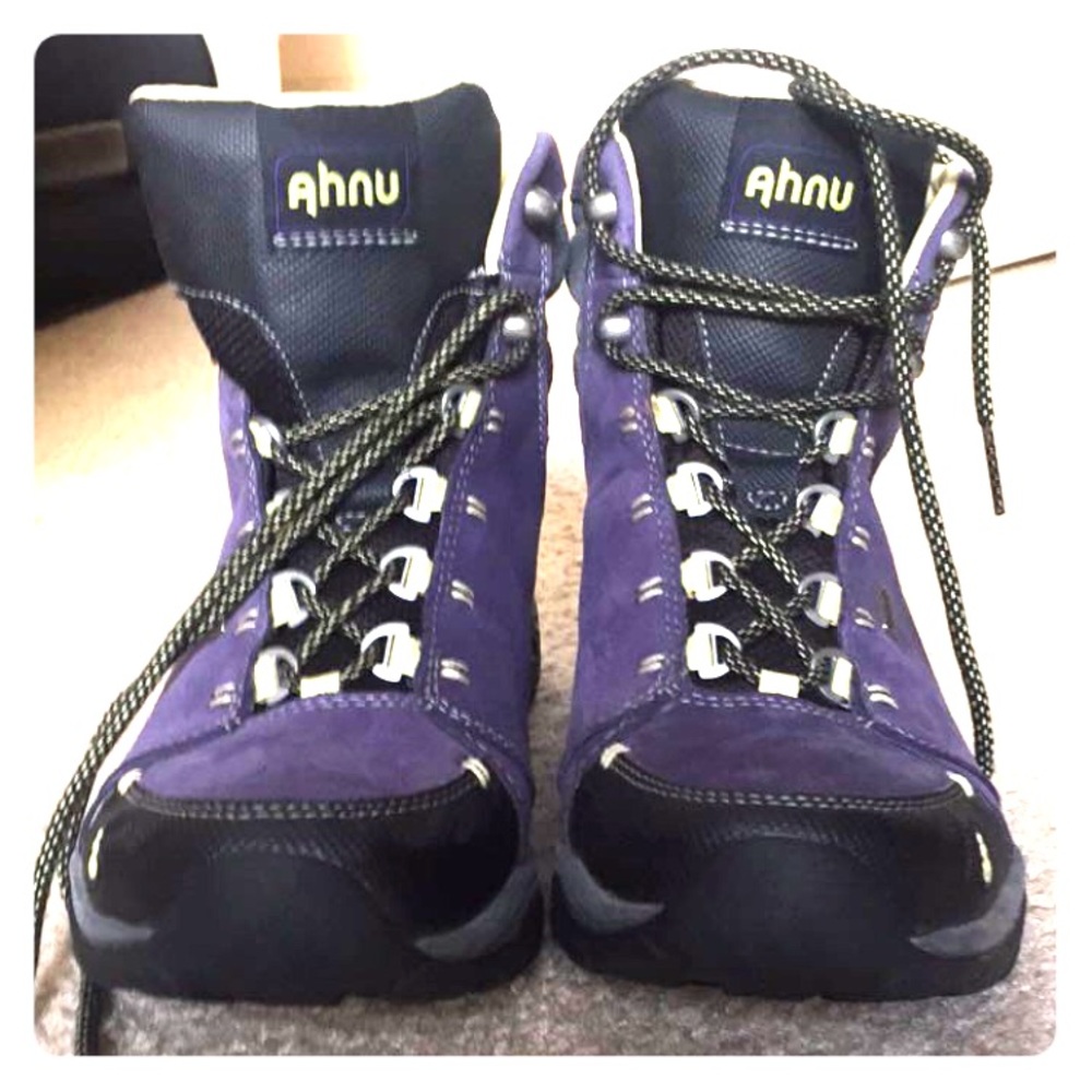 Ahnu hiking boots - worn twice!