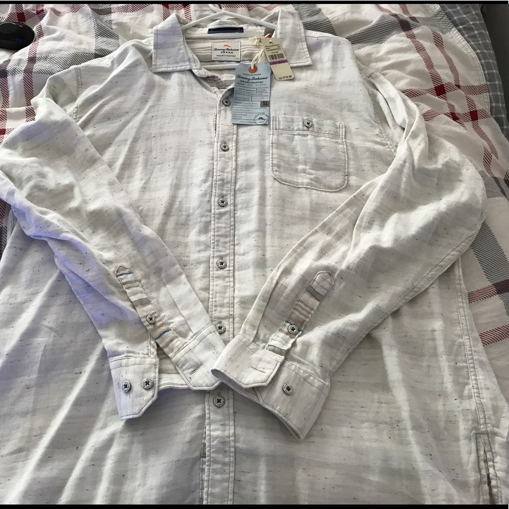 Tommy Bahama Island Crafted Twill Shirt