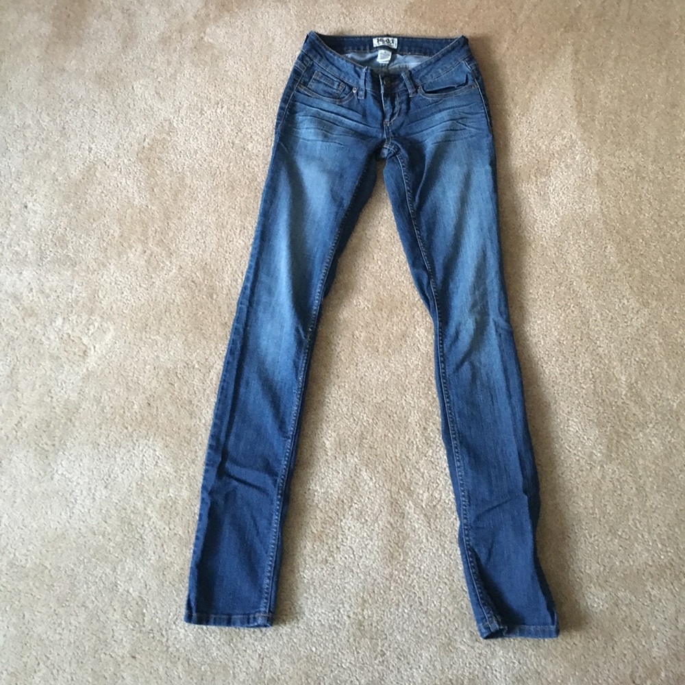 Kohl's Mudd straight leg jeans