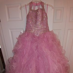 Girls Size 8 Unique Fashions Gown