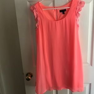 Bright Coral Dress