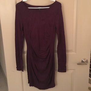 Plum Sweater Dress