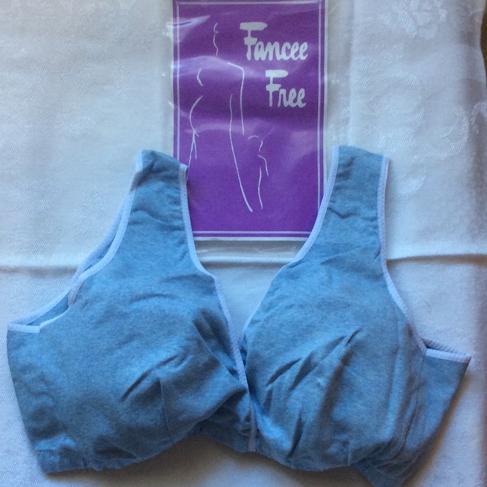 NIP - Fancee Free Sleep Nursing bra -heather blue