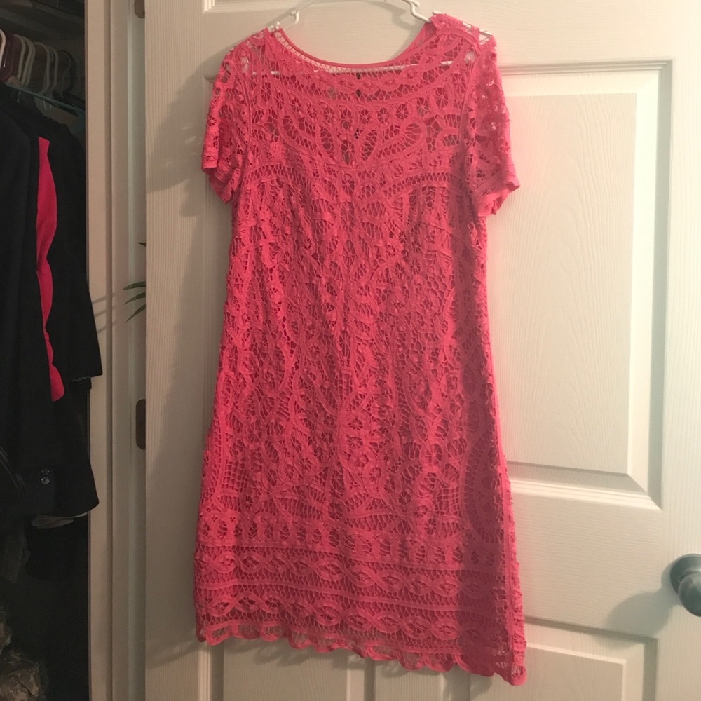 Pink Lace Lilly Pulitzer Dress