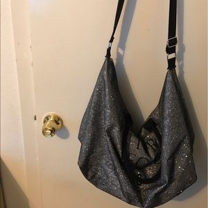 Victoria Secret Sparkly Duffle Bag