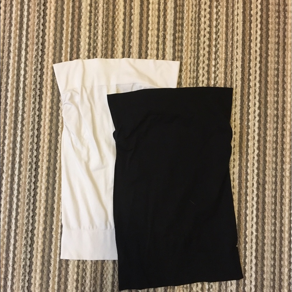 Strapless tank tops