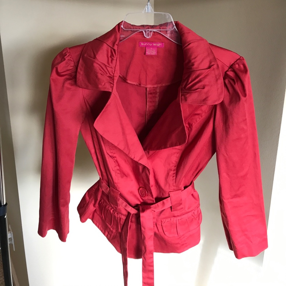 Little red riding hood coat.