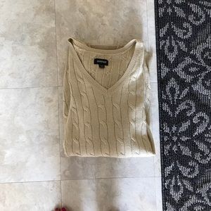 Lightweight gold sweater like new