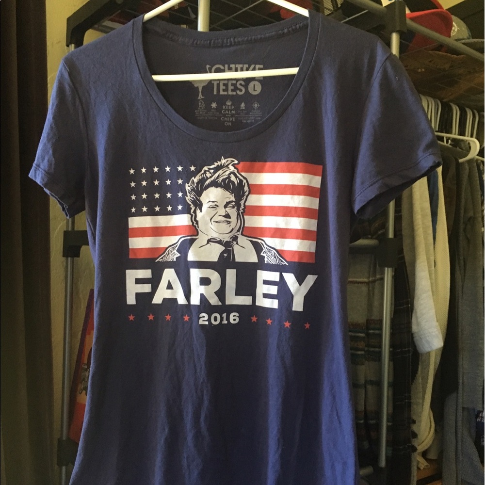 The Chive Chris Farley 2016 shirt