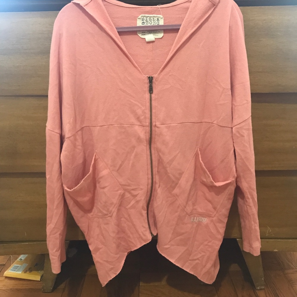 Peach billabong hoodie