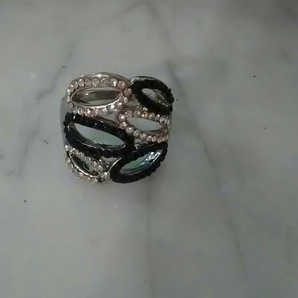 Unique embroidered ring.