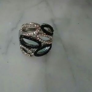 Unique embroidered ring.