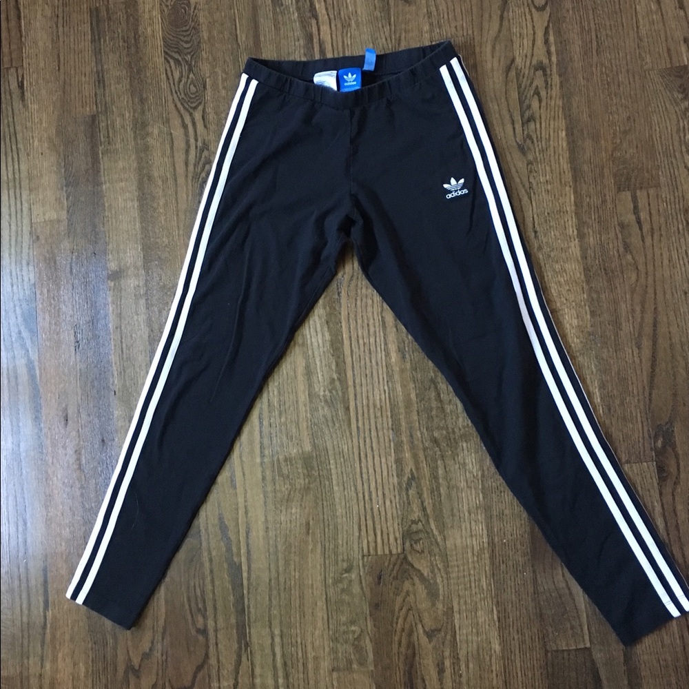 Adidas track style leggings