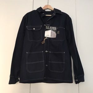 Pointer Navy Duck Chore Coat