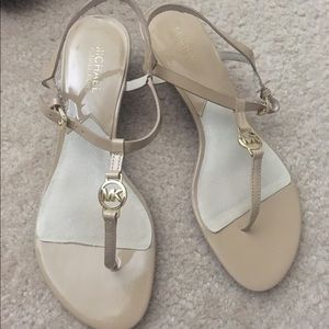 Michael kors shoes with a little wedge