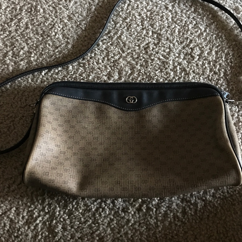 Vintage Gucci cross body and wallet