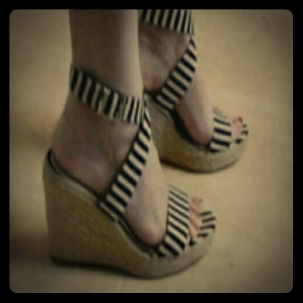 Brand new wedge sandals