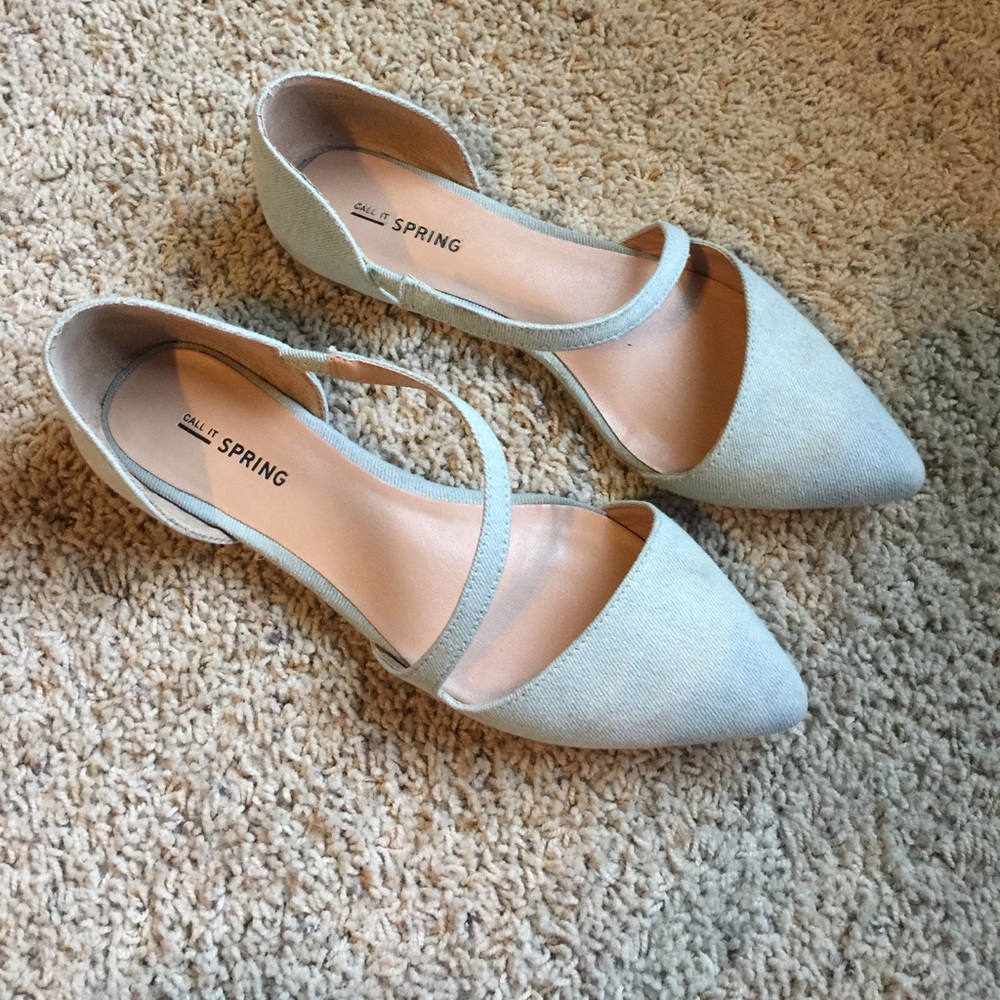 -Pointed flats-