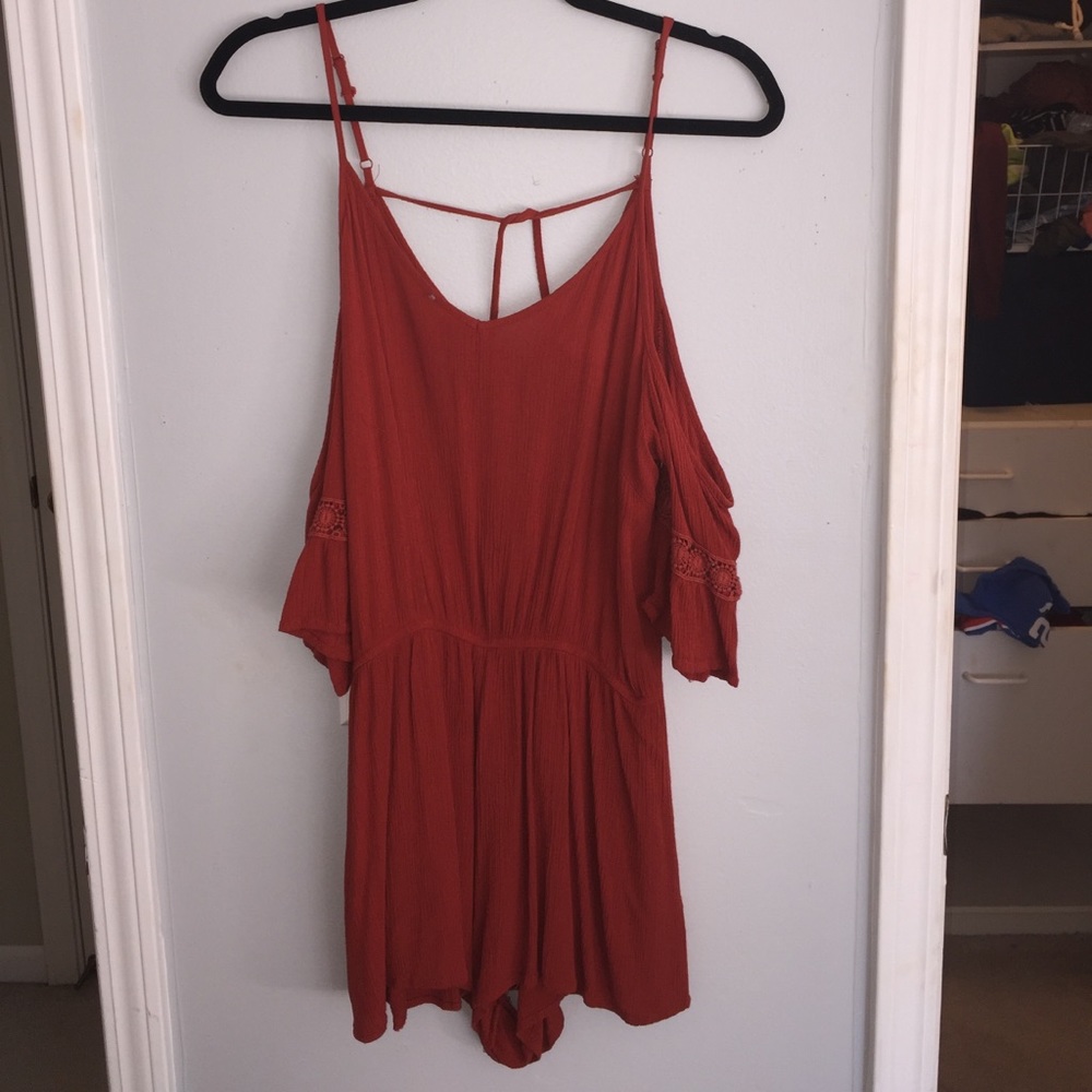 Orange romper