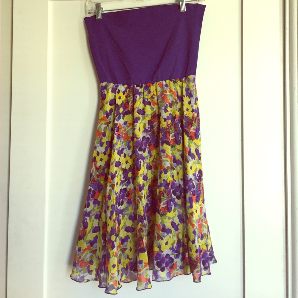 Alice and Olivia strapless dress