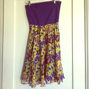 Alice and Olivia strapless dress