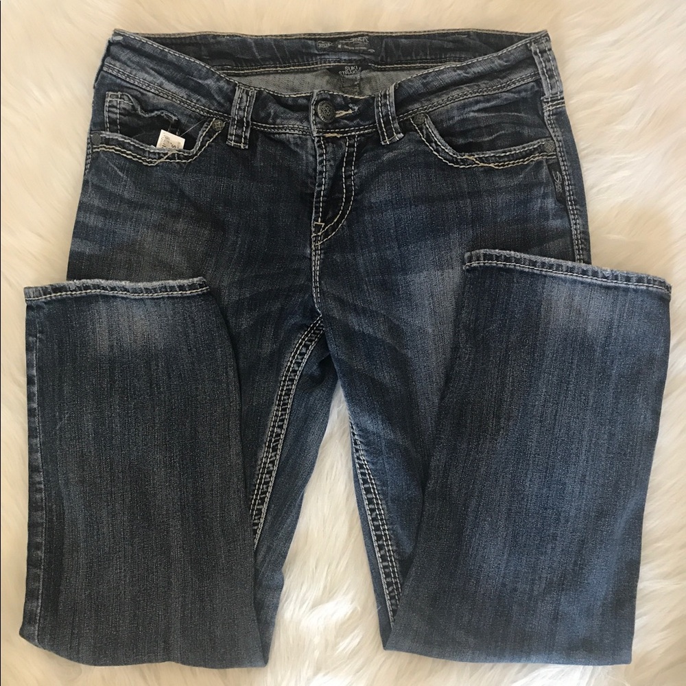Silver jeans size 14/L30 straight Suki