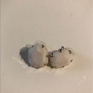 Kendra scott White Morgan studs