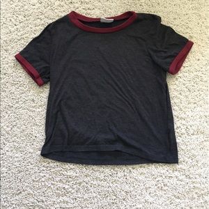 Plain TSHIRT with borders