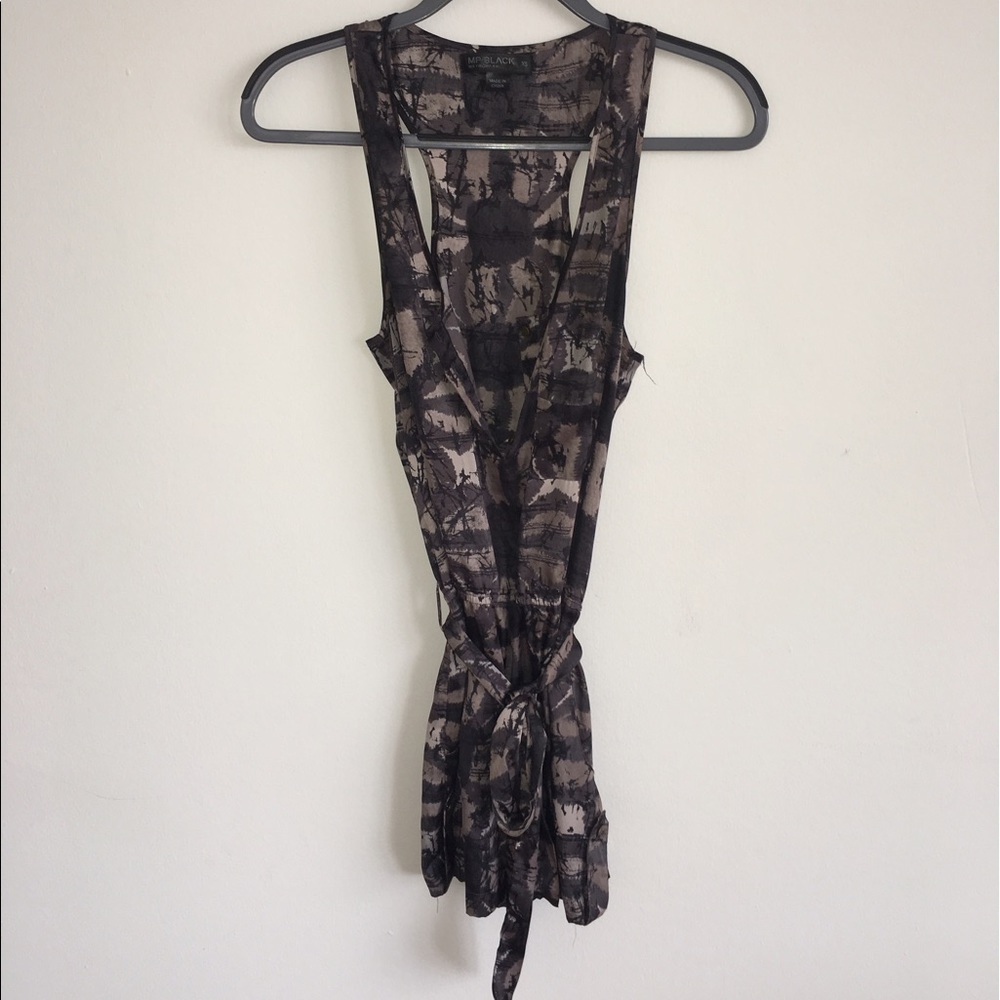 Grey patterned romper - Picture 2 of 5