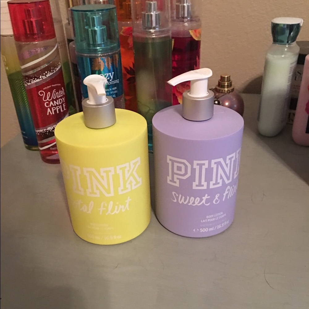 Pink lotion