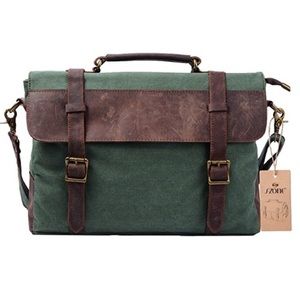 Canvas Messenger computer bag