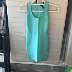 BCBG Turqoise Bodycon Dress