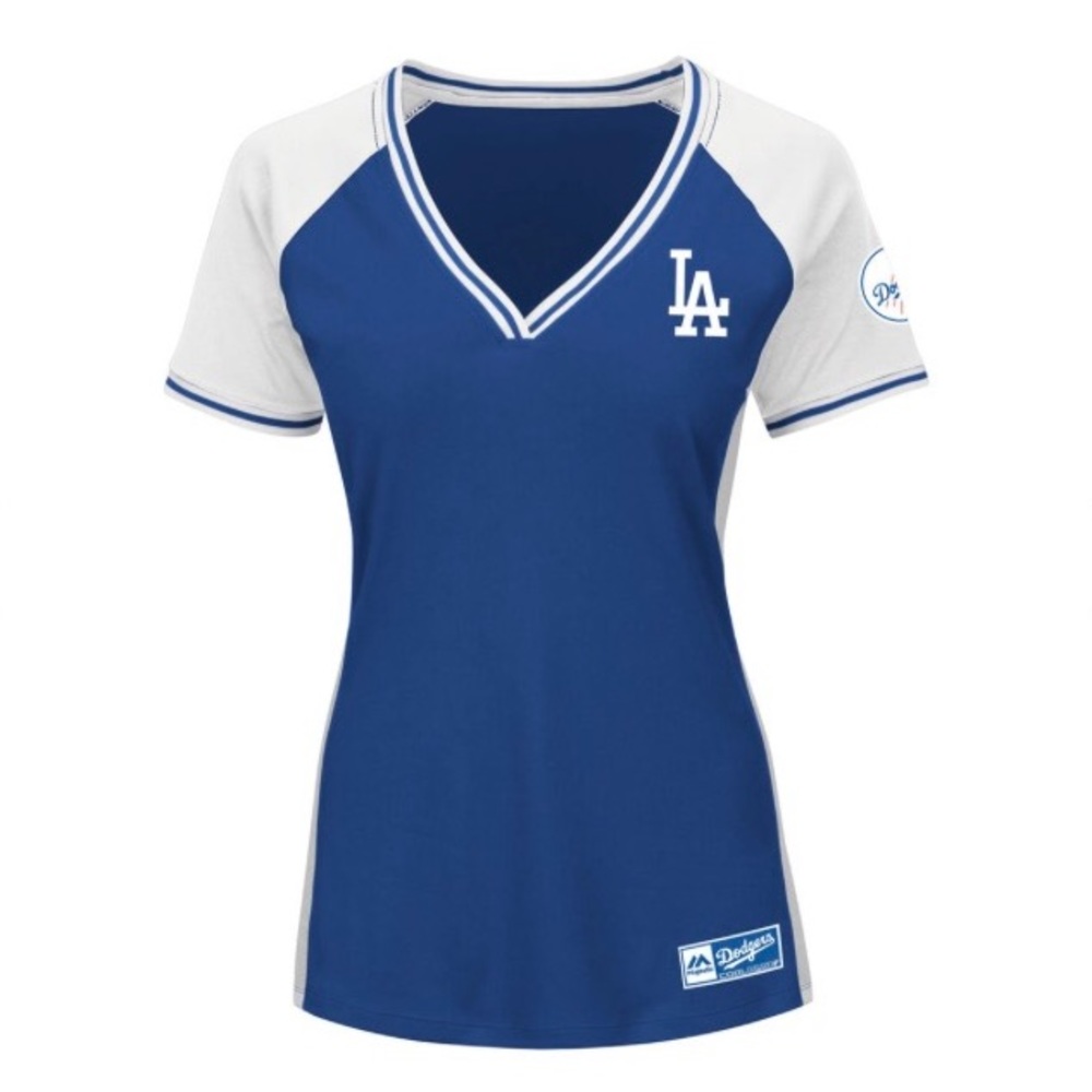 Women's Majestic Royal Los Angeles Dodgers