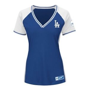 Women's Majestic Royal Los Angeles Dodgers