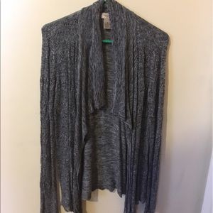 Grey cardigan