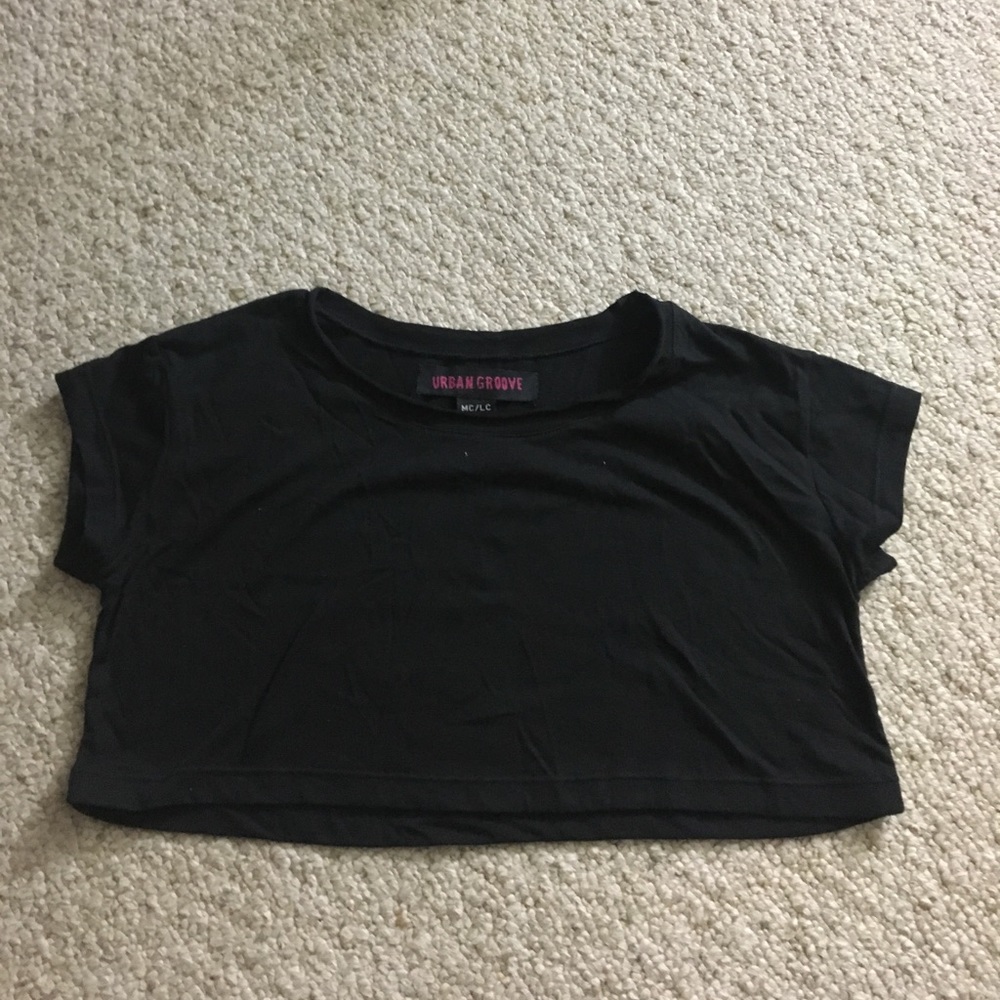 Dancewear Solutions Black Crop Top